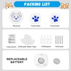 Whimsii Dog Doorbell, Wireless Ring Bell to Go Outside, IP55