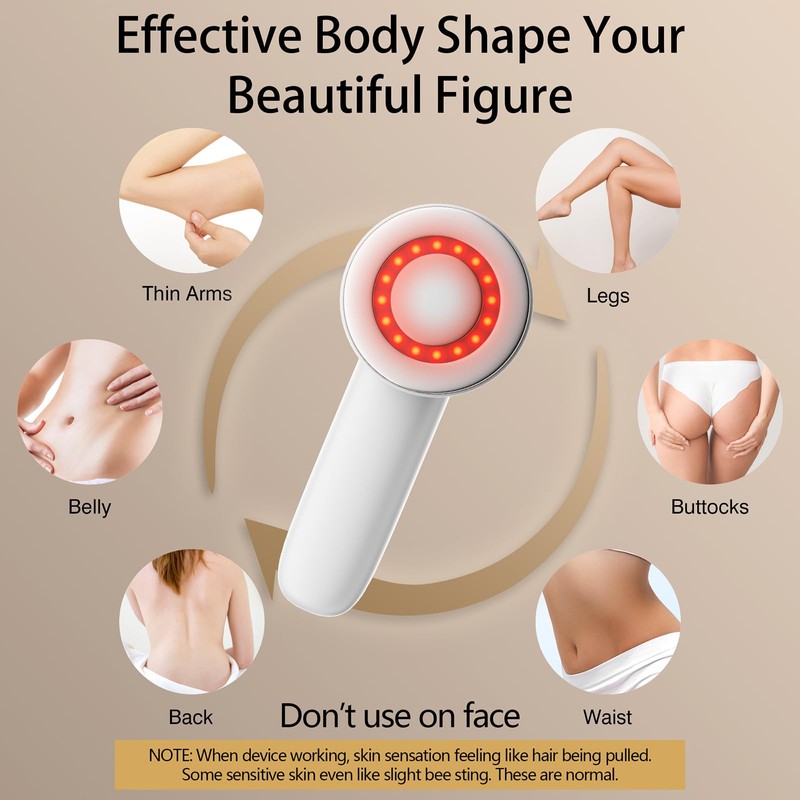 Cellulite Massager, Body Sculpting Tool, Cordless Handheld Body Cellulite Remove