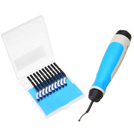 Deburring set hand deburring metal pipe burr handle and 10 BS1010 blades blades
