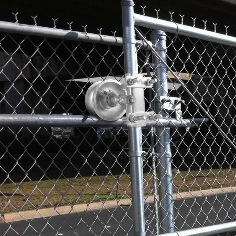 Wmebee Sliding Gate Rollers, Steel Rolling Gate Hardware for 2''