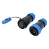 Waterproof Plug Socket Connector 380V 45A Welding Free Female Male