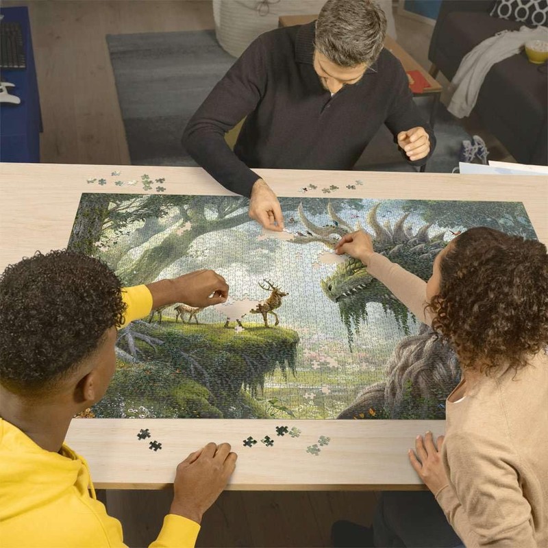 Ravensburger - The Forest Dragon Awakes - 3000 Piece Jigsaw