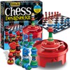 4M KidzLabs - Motorised Spin Art Chess Designer Game, Multi-Coloured,