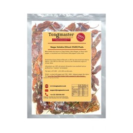 Dried Chilli Naga Bhut Jolokia Pods - Ghost Pepper - 10g