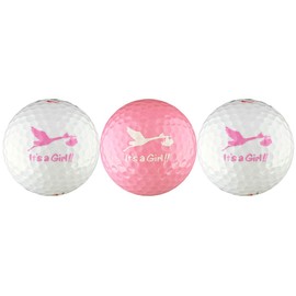 EnjoyLife Inc It's a Girl Variety Golf Ball Gift Set