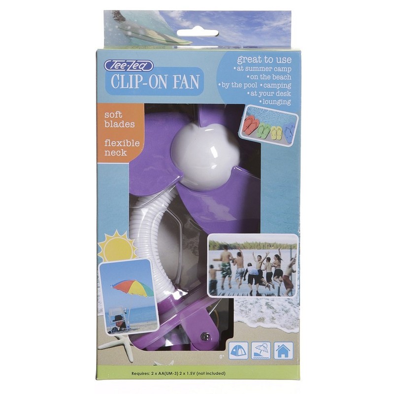 Dreambaby Stroller Fan - Purple/White