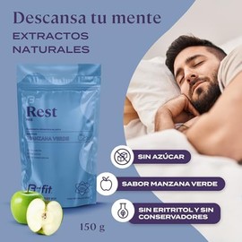 B-FIT Rest N8 Nootrópicos - Magnesio, GABA y L-Triptófano
