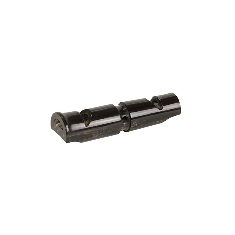 EUROHUNT Real Horn Gun Dog whistle, Hundepfeife aus Büffelhorn circa
