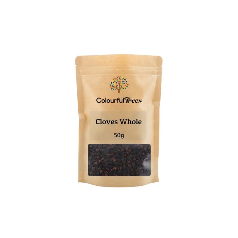 Whole Cloves 50g – Premium Grade by Colourful Trees |