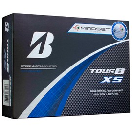 Bridgestone Golf Ball Tour B XS 2024 Model 12 Balls, White Mind Set S4WXJM