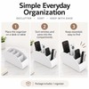 Remote Control Organizer for TV & Media Accessories – 5-Slot