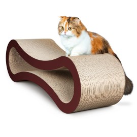 No brand Cat Scratcher Lounge Post Furniture Rest Sleep Scratching Cardboard Protector
