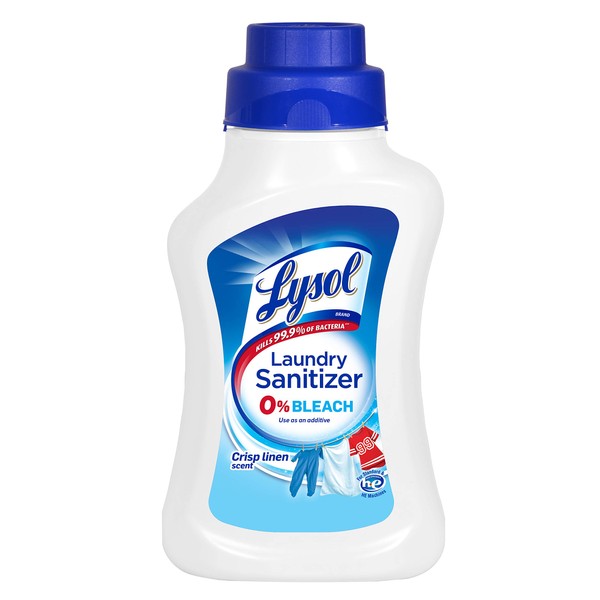 Lysol Laundry Sanitizer Additive, Crisp Linen, 41oz (Pack of 3)