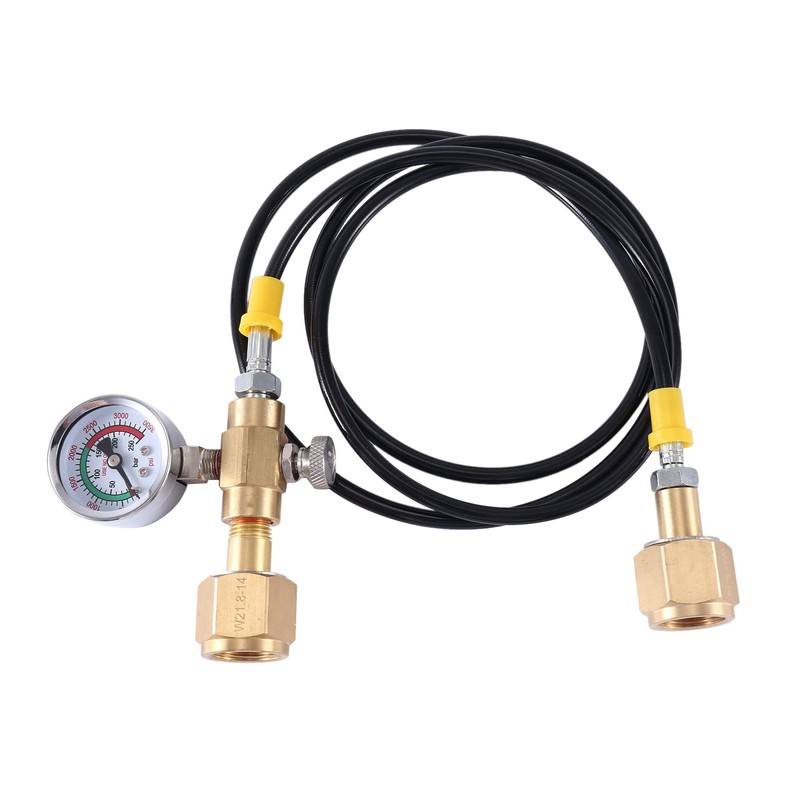 Benefischl Argon CO2 Filling Station Charging Adapter Charging Valve Connection