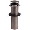 Barclay Extended 6" Soft Touch Tub Drain, Forged Brass, Push