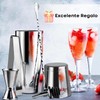 Set de Coctelería SADOWAY TJ 20 piezas – Acero inoxidable,