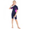 Summshall Children's Wetsuit, 2 mm Neoprene Shorty Warming Swimsuits for