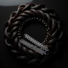 2Pcs Black Women Hair Braiding Tool Roller Hair Twist Styling