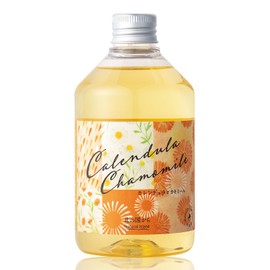 Natural Island Aroma Bath Essence, Calendula and Chamomile, 10.1 fl oz (300 ml), For Ages 1 and Up, Made in Japan, Bath Cosmetics, Bath Additive