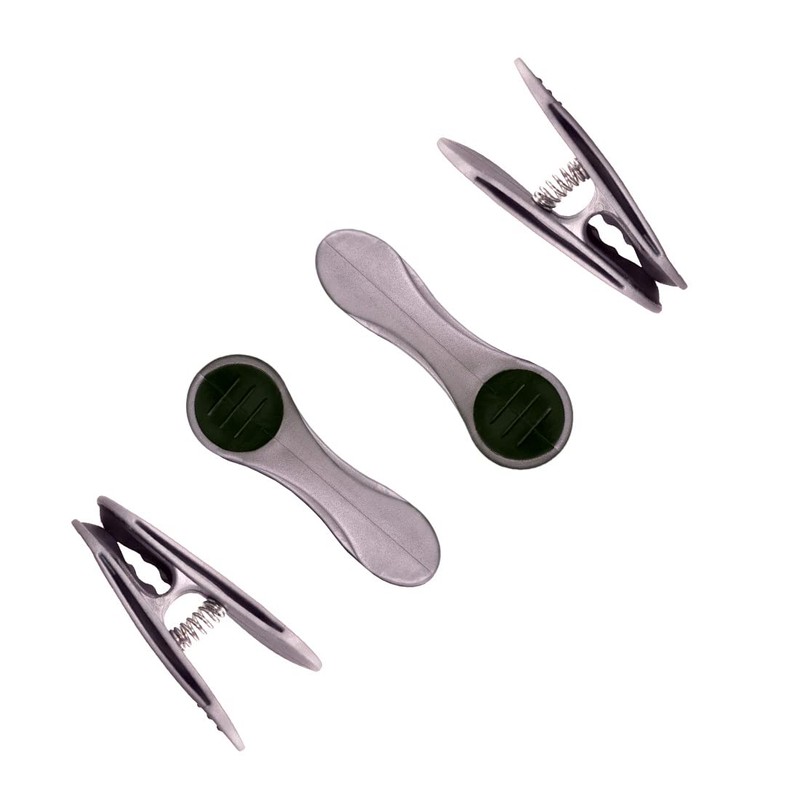 48 Clothes Pegs Soft Grip Soft Touch Soft Touch (Silver,