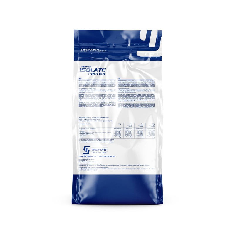 INSPORT Nutrition - Perfect Isolate Protein - Professional Sports Supplement