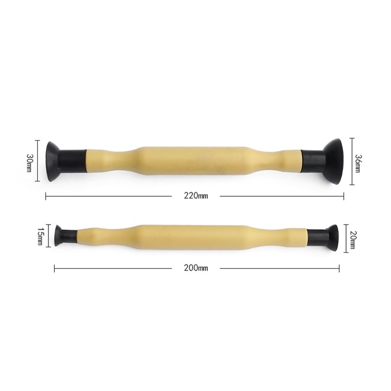 Sarini 2 Piece Hand Lap Grinding Tool Set, Double Sided