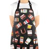 VAMSII Kimchi Lover Gift Kimchi Design Apron With Pockets Korean