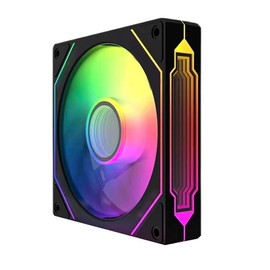 TJ Prism 120mm GEN4 Pro ARGB case Fan,Infinity Mirror RGB Light Effect 5V 3PIN Motherboard Light Sync 1000~1650RPM PWM PC Fan Suitable for Computer Cases and Liquid radiators