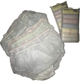 Emma Jane Disposable Hospital Briefs 2 Packs Of 7, 14 / 16, White