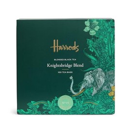 Harrods of London England No.15 Knightsbridge Strong Breakfast Tea, 100 Tea Bags