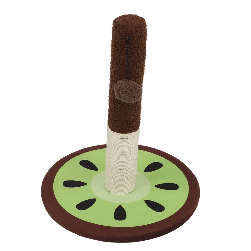 Cat Scratching Post Kiwi Sisal Vertical Cat Scratcher with Hanging