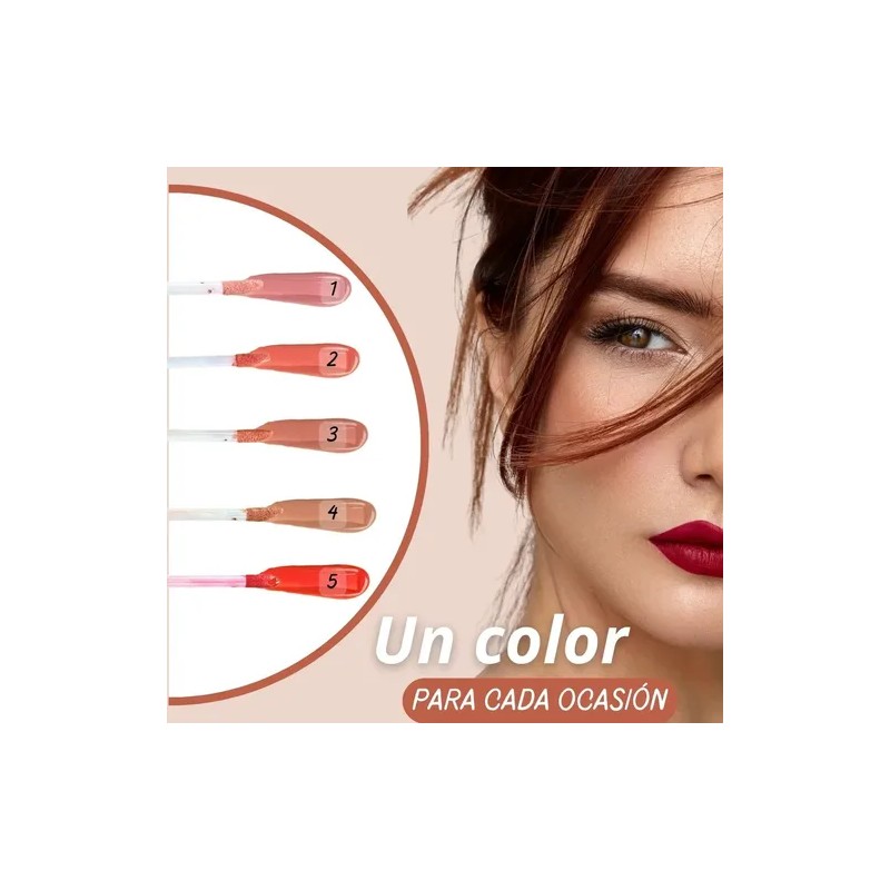Brillo Labial En Forma De Cuchillo