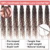 Xtrend 8 Packs 12Strands/pack River Boho Goddess Locs Crochet Hair