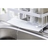Yamazaki Industries 5016 Sponge & Bottle Holder, Water Flowing, White,