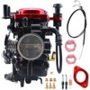 YJGZSVK 883 Carburetor CV40 + 35" Throttle Cable + Intake