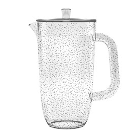 TarHong Bubble Pitcher with Lid, Clear, 100 oz., Premium Plastic