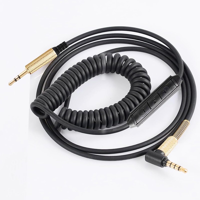 FAAEAL QC45 - Cable de audio en espiral de repuesto