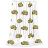School Bus Blanket 50"x60" - Extra Soft Fleece Flannel Throw