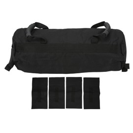 Weightlifting Sandbag Adjustable Weight Wear Resistance Oxford Cloth Sandbag Workout Bag with 6 Handles for Training