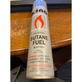 KING UNIVERSAL BUTANE FUEL  REFINED  300 ML /170 Grams Lot of 12