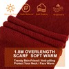 FUBABCO Winter Hat Scarf Gloves Set Women's Winter Warm Beanie