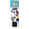 50Pcs Guitar Accessories Kit Strings Picks Capo Finger Cot Tuner