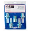 H&R 125001KEY4 Rim Lock Nuts Set of 4 Cone 60