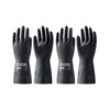 PACIFIC 2 Pairs Chemical Resistant Gloves, Heavy Duty Industrial Rubber