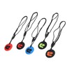 5pcs Kid Silicone Dinosaur Pattern Sensory Chewing Necklace Portable Baby