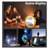 HEADLIGHT Lampara Minera Luz Led Camping Recargable Usb Campamento