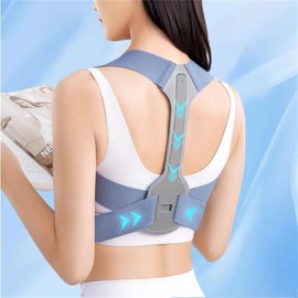 JSEIAJB Postura ortopédica jorobada con artefacto de espalda recta con columna vertebral de postura sentada invisible(Medium)                         