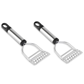 Julienne Peeler for Kitchen - Stainless Steel Julienne Slicer/Cutter, Handheld - Multifunction Vegetable Peeler/Grater for Carrots, Potatoes, Cucumbers, 2 Pcs