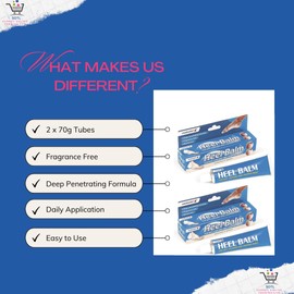 SOTL® 2X Masterplast Heel Balm Soften For Relief Comfort Soothing & Healing Cream Dry Cracked Chapped Heels Moisturise 70g