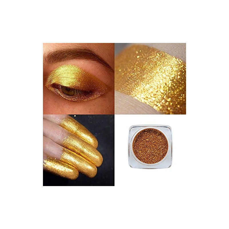 AQUAPURITY PHOERA® Pigment Eyeshadow Palette Metallic Shimmer Glitter Loose Powder